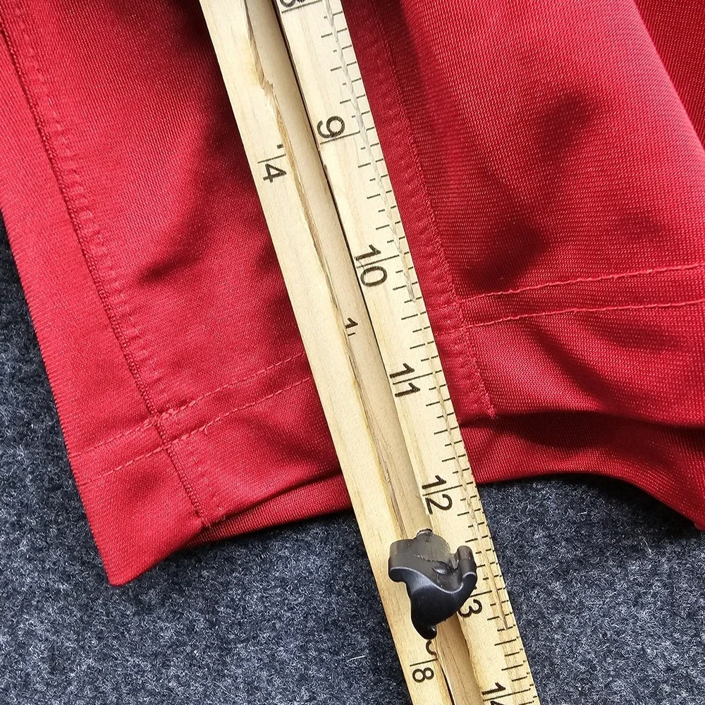 Jordan Men‎ Activewear Shorts L Red Jumpman Durasheen Dazzle Basketball